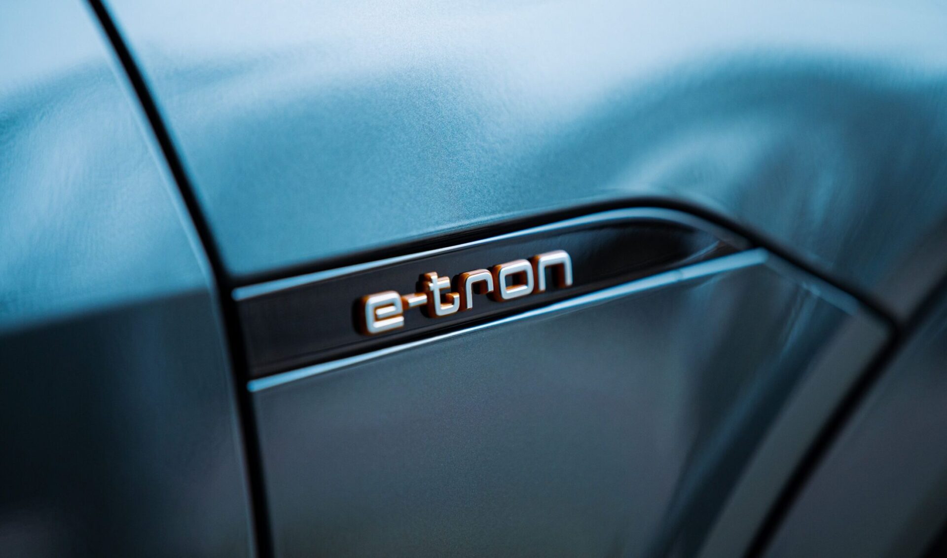 Audi e-tron badge